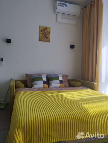 

Квартира-студия, 24 м², 2 кровати