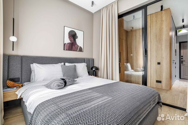 

1-к. квартира, 35 м², 2 кровати