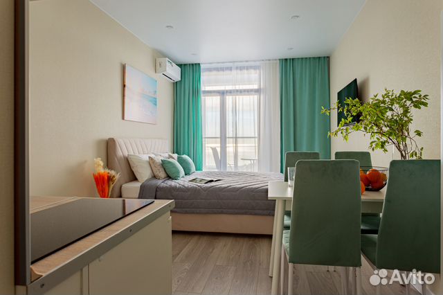 

Квартира-студия, 24 м², 1 кровать