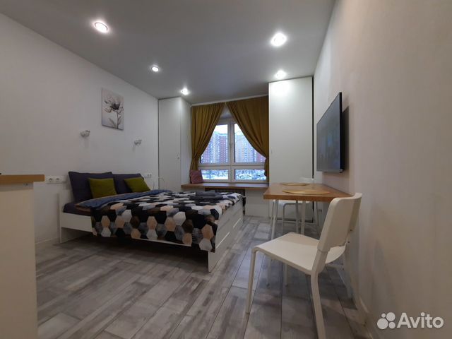 

Квартира-студия, 18 м², 1 кровать