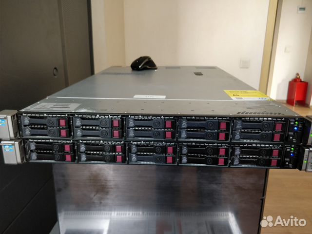 HP Proliant DL360p Gen8 2xE5-2667v2/128GB-RAM