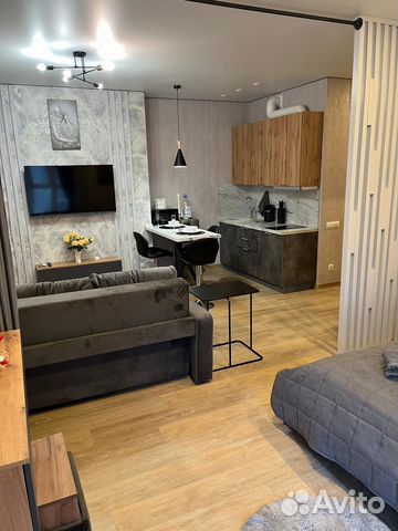 

Квартира-студия, 34 м², 2 кровати