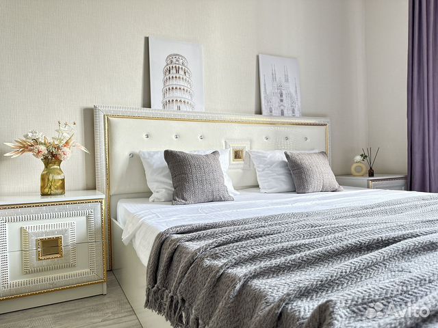 

1-к. квартира, 41 м², 2 кровати