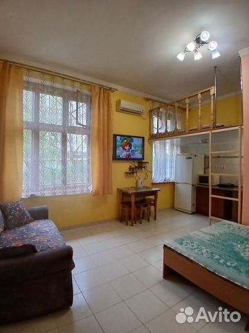 

Квартира-студия, 20 м², 2 кровати