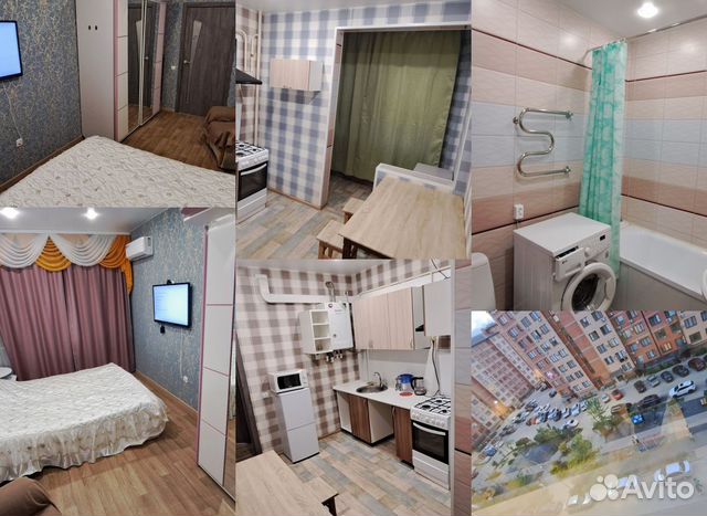 

1-к. квартира, 34 м², 2 кровати