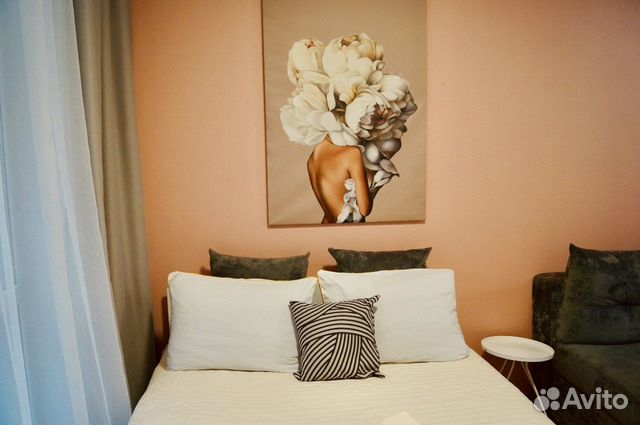 

Квартира-студия, 23 м², 2 кровати