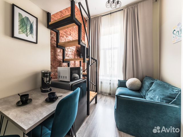 

Квартира-студия, 20 м², 2 кровати