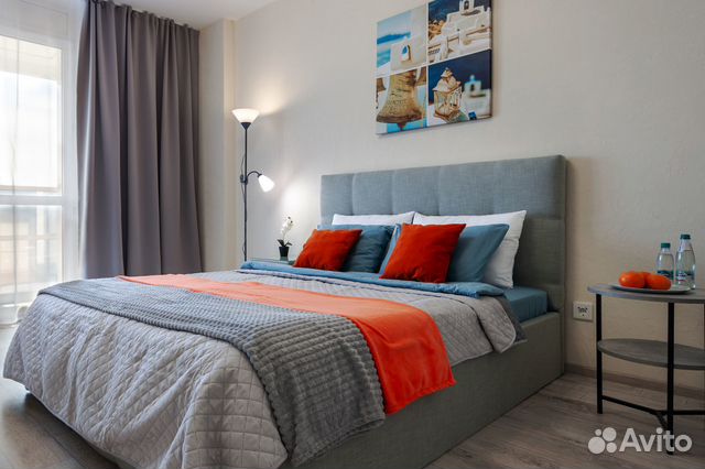

1-к. квартира, 53 м², 3 кровати