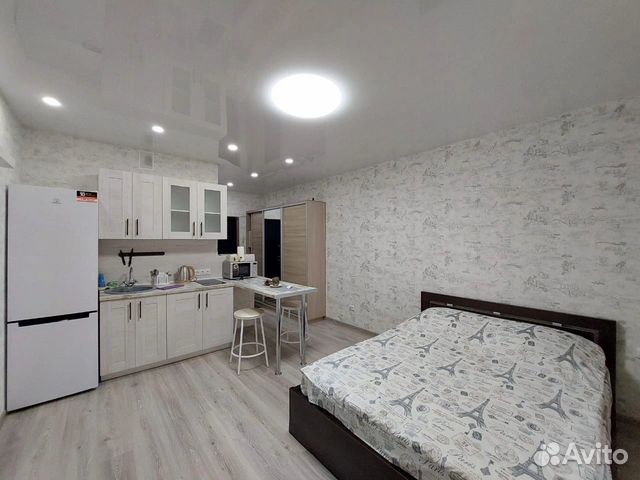 

Квартира-студия, 30 м², 1 кровать