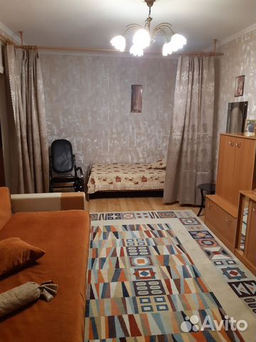 

1-к. квартира, 38 м², 2 кровати