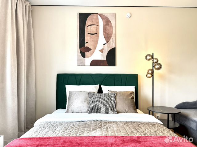 

Квартира-студия, 24 м², 2 кровати