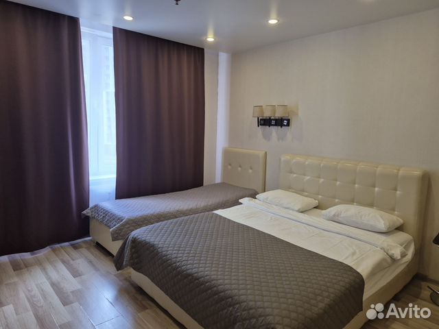 

Квартира-студия, 27,6 м², 2 кровати