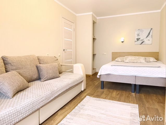 

1-к. квартира, 32 м², 2 кровати
