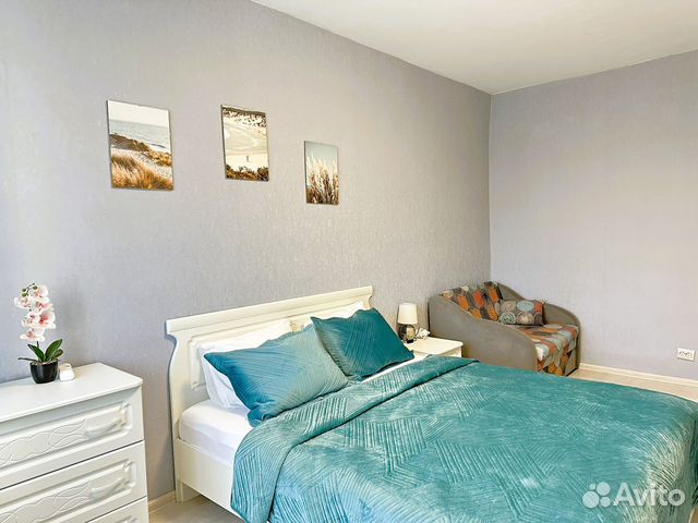 

1-к. квартира, 38 м², 2 кровати