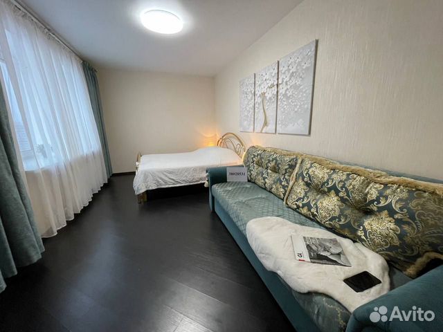

1-к. квартира, 45 м², 2 кровати