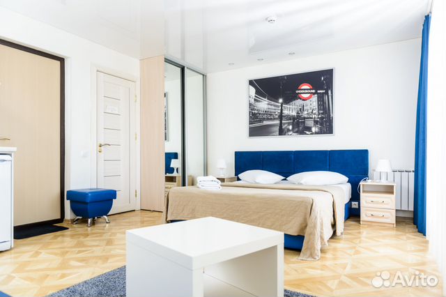 

Квартира-студия, 26 м², 2 кровати