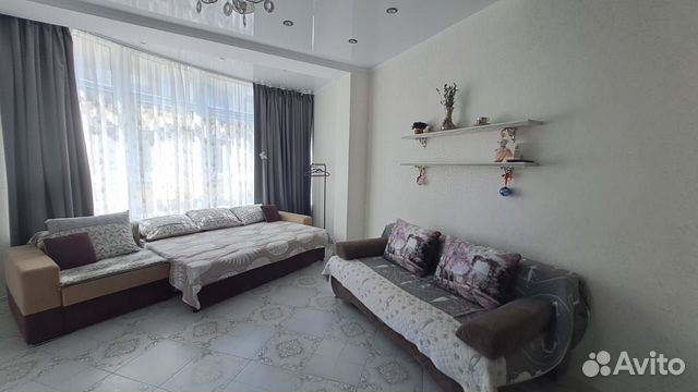 

Квартира-студия, 45 м², 2 кровати