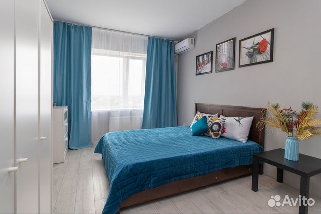 

1-к. квартира, 42 м², 3 кровати