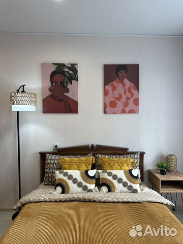 

1-к. квартира, 37 м², 2 кровати