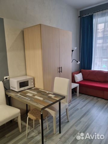 

Квартира-студия, 20 м², 2 кровати