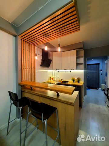 

Квартира-студия, 35 м², 1 кровать
