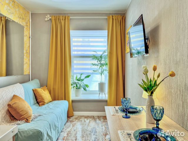 

Квартира-студия, 14 м², 1 кровать