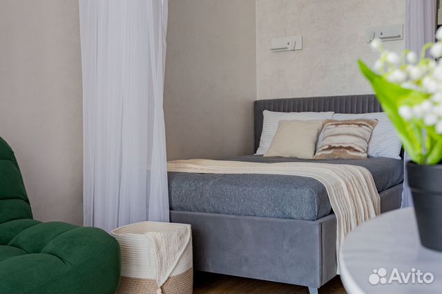 

Квартира-студия, 24 м², 2 кровати