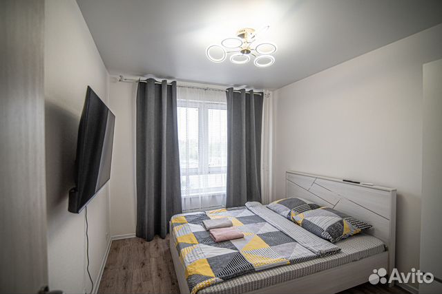 

1-к. квартира, 36 м², 4 кровати