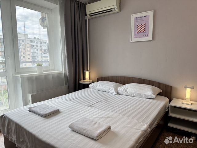 

Квартира-студия, 38 м², 2 кровати