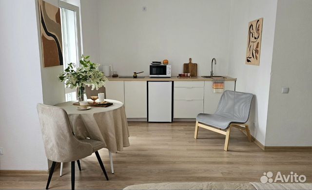 

Квартира-студия, 28 м², 1 кровать