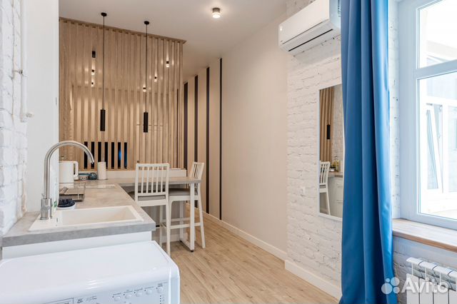 

Квартира-студия, 30 м², 1 кровать