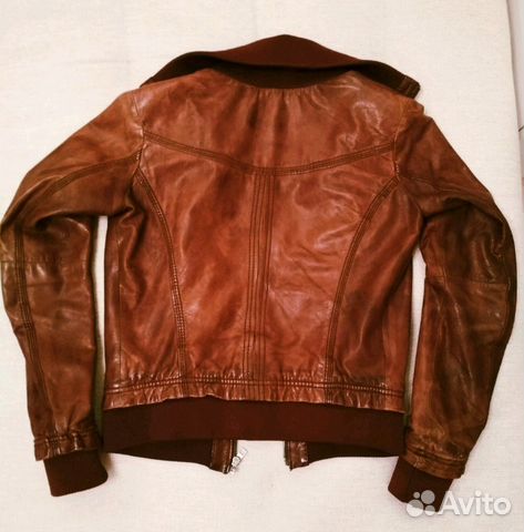 Натуральная кожаная куртка