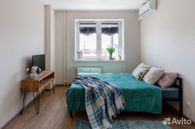 

1-к. квартира, 50 м², 2 кровати