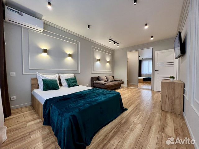 

1-к. квартира, 46 м², 2 кровати