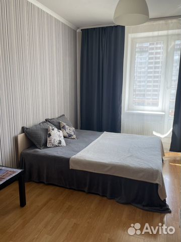 

Квартира-студия, 27 м², 2 кровати