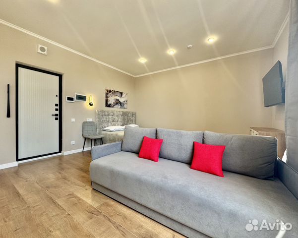 

Квартира-студия, 37 м², 2 кровати