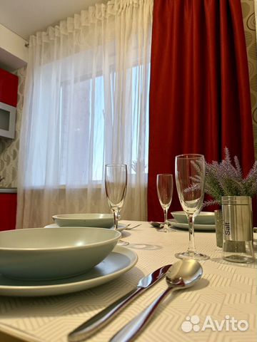 

1-к. квартира, 43 м², 2 кровати
