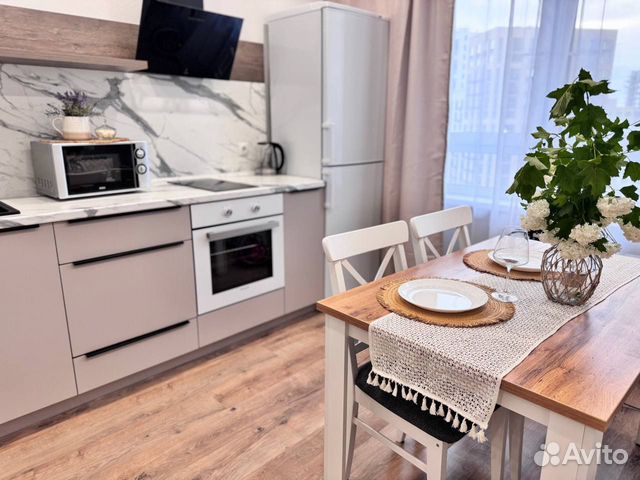 

1-к. квартира, 37 м², 2 кровати