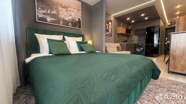 

Квартира-студия, 35 м², 4 кровати