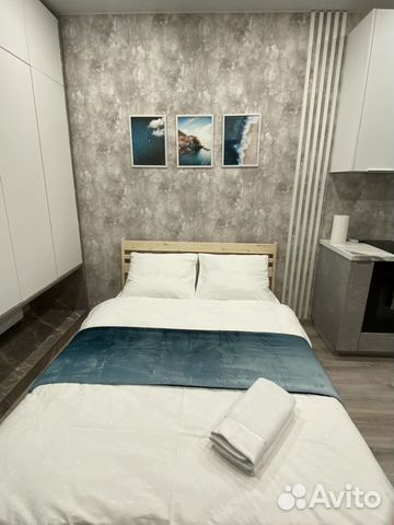 

Квартира-студия, 28 м², 1 кровать
