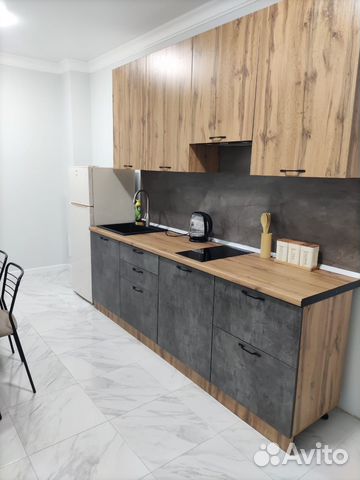 

1-к. квартира, 45 м², 2 кровати