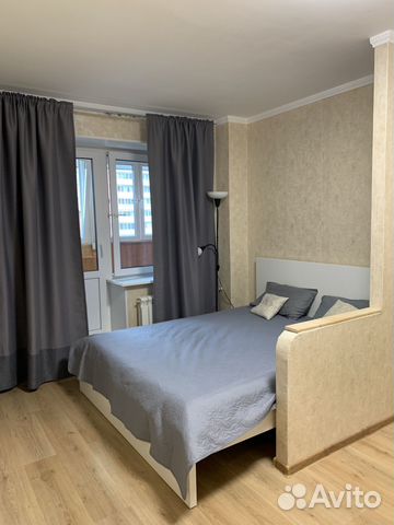 

1-к. квартира, 37,5 м², 1 кровать