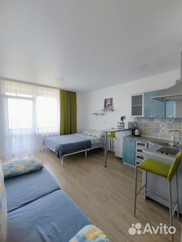 

Квартира-студия, 26,9 м², 2 кровати