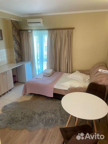 

Квартира-студия, 25 м², 1 кровать