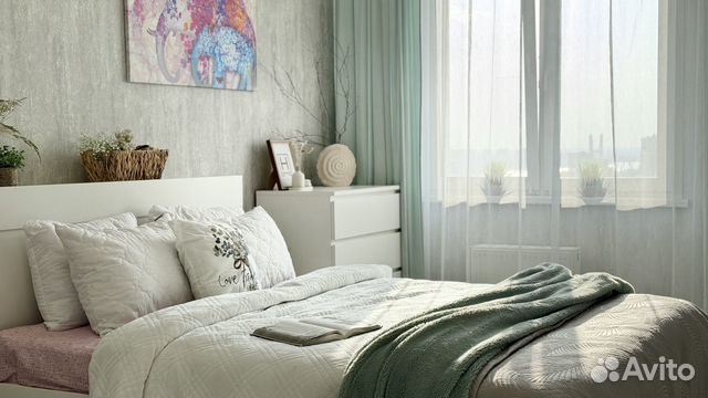 

1-к. квартира, 35 м², 3 кровати