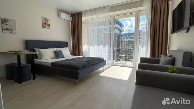 

Квартира-студия в апарт-отеле, 31 м², 3 кровати