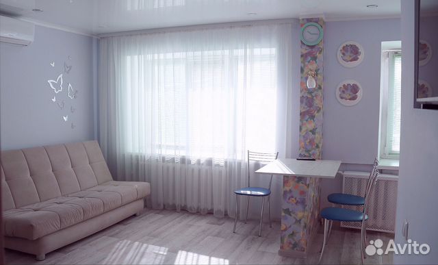 

1-к. квартира, 30 м², 2 кровати