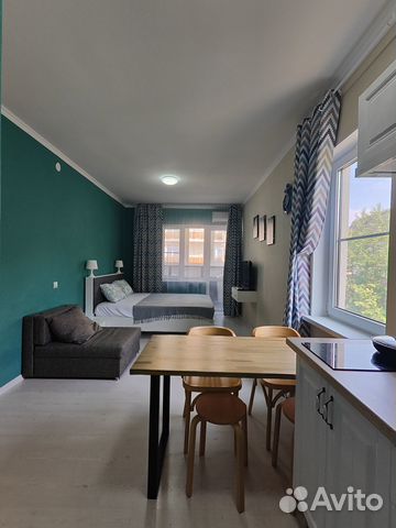 

Квартира-студия, 33 м², 3 кровати