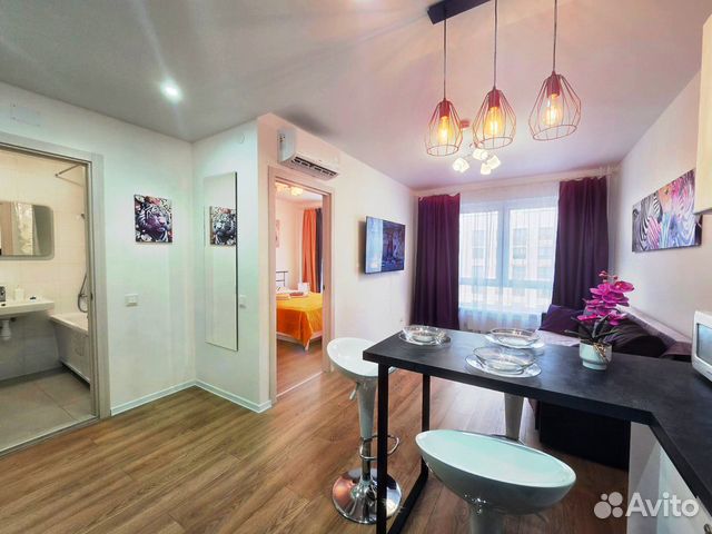 

1-к. квартира, 34 м², 3 кровати