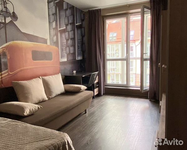 

1-к. квартира, 38 м², 2 кровати